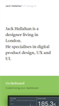 Mobile Screenshot of jackhallahan.com